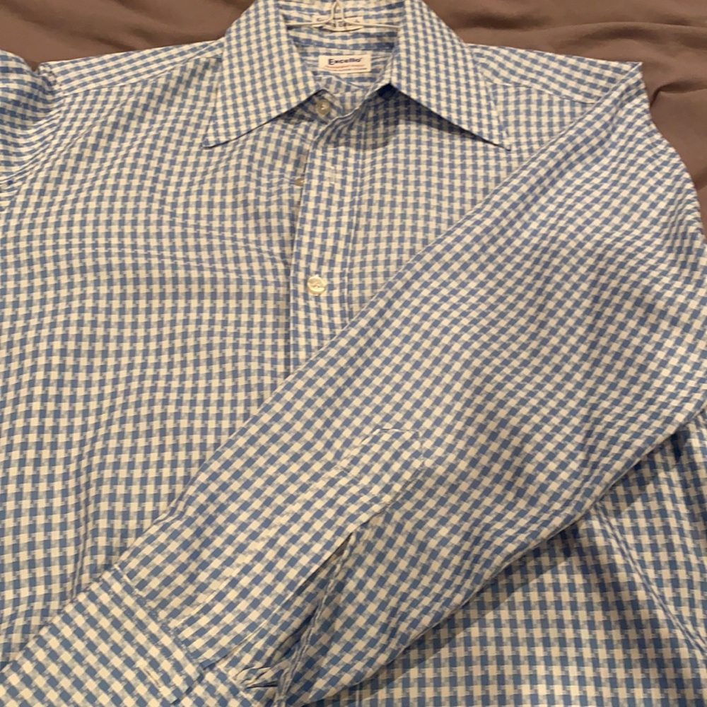 True vintage Excello polyester blend LS 🔥🔥